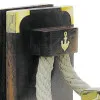 Buchstützen - Poller & Tau – Detail der Oberfläche