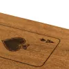 Spielkarten-Box – Detail der Oberfläche