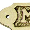 Detailansicht von Türschild MOUSSE