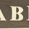 Türschild CABINE – weitere Ansicht