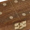 Domino-Spiel in Holzbox – weitere Ansicht
