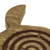 Labyrinth-Spiel - Schildkröte – Detail der Oberfläche