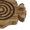 Labyrinth-Spiel - Fisch in Nahaufnahme