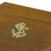Holzbox für Sextant 8200S – Detail der Oberfläche