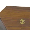 Holzbox für Sextant 8202S – Detail der Oberfläche