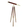 Stand-Teleskop mit Holzummantelung