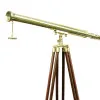 Detailansicht von Stand-Teleskop