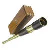 Teleskop mit Ledereinfassung