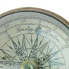 Kompass mit Domglas – Detail der Oberfläche