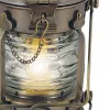 Ankerlampe elektrisch in Nahaufnahme
