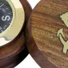Kompass mit Deckel – weitere Ansicht