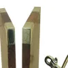 Buchstützen - Anker – Detail der Oberfläche