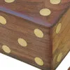 Würfel in Holzbox – weitere Ansicht