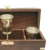Schnapsbecher in Nahaufnahme