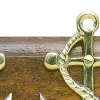 Schlüsselhaken - 3 Anker – Detail der Oberfläche