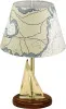 Lampe - Segelyacht Kartenoptik