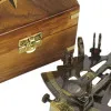 Sextant in Holzbox – weitere Ansicht