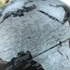 Globus – Detail der Oberfläche