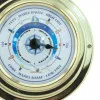 Tideuhr mit Design-Zifferblatt in Nahaufnahme