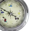 Barometer mit Design-Zifferblatt in Nahaufnahme
