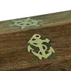 Schatztruhe – Detail der Oberfläche