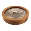 Detailansicht von Wanduhr