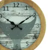 Wanduhr in Nahaufnahme