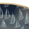 Schale - Segelboote – Detail der Oberfläche