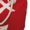 Strandtasche / Handtasche mit Anker-Motiv in Nahaufnahme