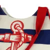 Strandtasche / Handtasche mit Anker-Motiv – Detail der Oberfläche