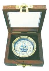 Kompass mit Schiffs-Windrose